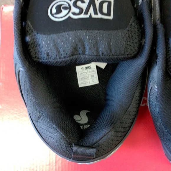 DVS Comache Black reflective Charcoal Nubuck - Picture 5 of 6